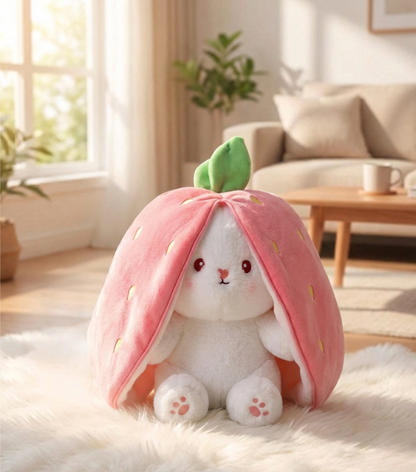 Reversible Strawberry Bunny